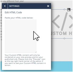 Custom HTML