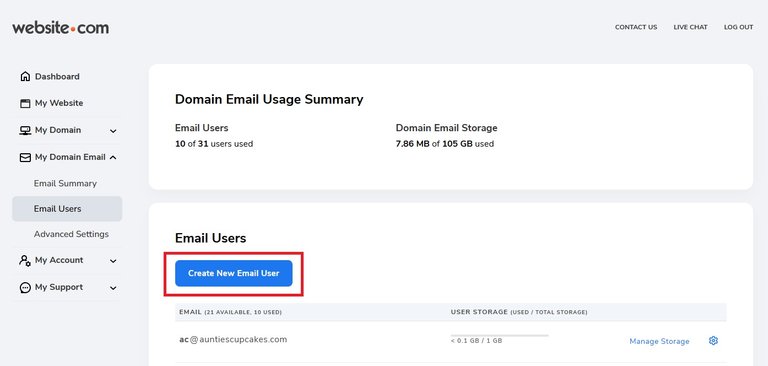 How to Create a Domain Email Account