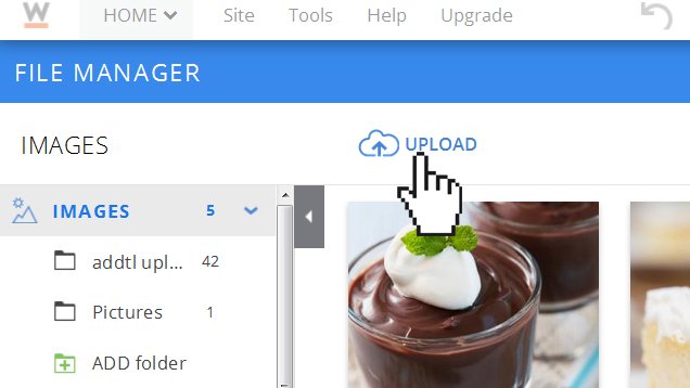 Uploading Images to your File Manager's Image Folder